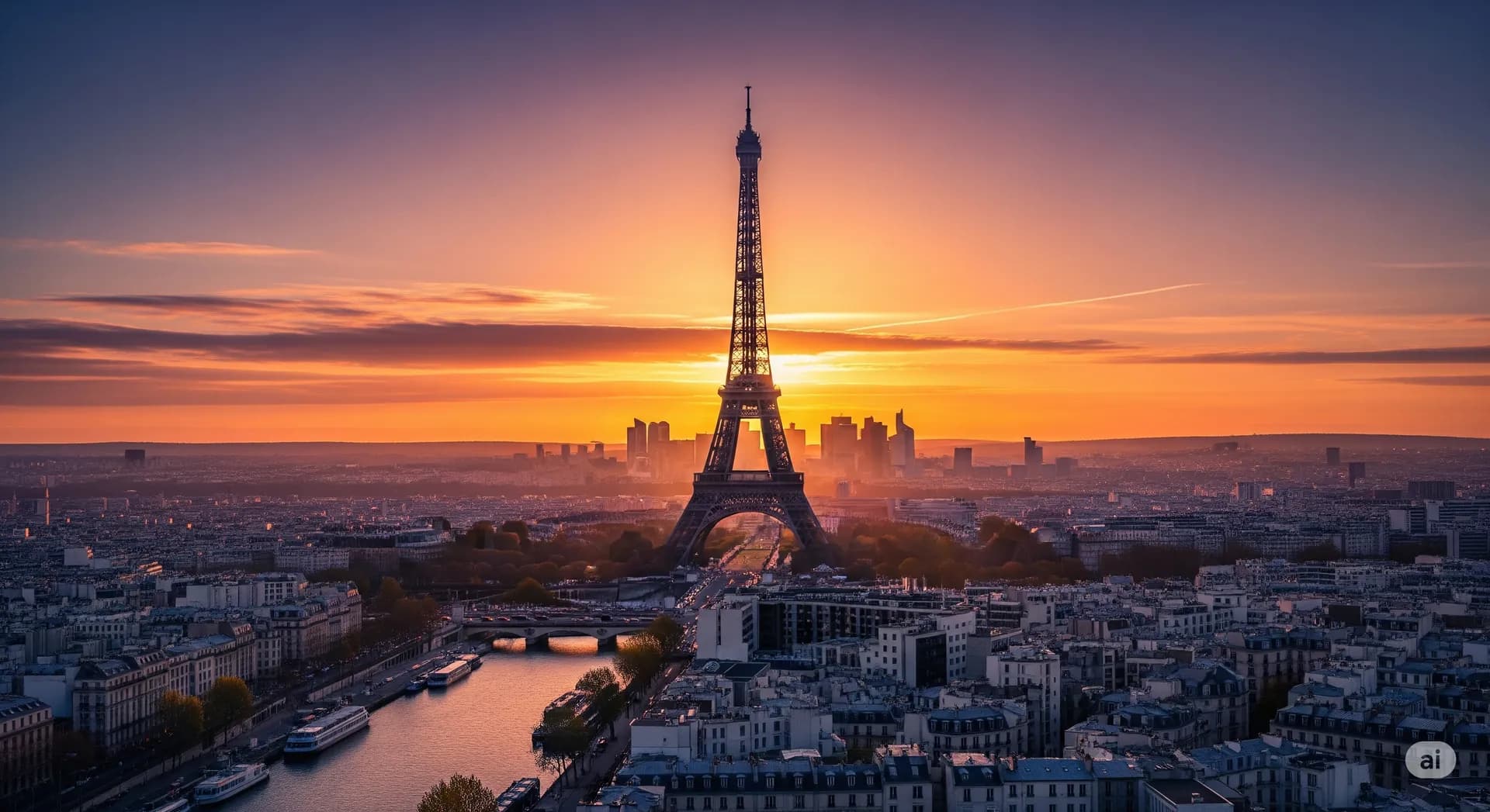 Paris at golden hour - Business Class destination guide